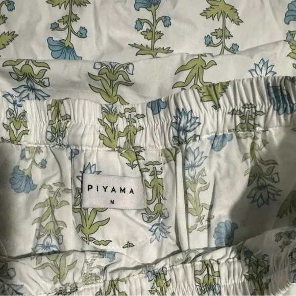 Floral Print Pajama Set - Picture 2 of 3